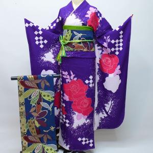 振袖・帯・襦袢 3点セット 着物と帯は日本製 成人式 新品（株）安田屋