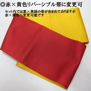 着物袴セット 猫 柄 ジュニア用 145cm〜...の詳細画像4