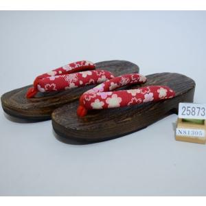 下駄 焼き 桐下駄 女性用 フリーサイズ 適合足サイズ23.5cm〜24.5cm 新品（株）安田屋 NO25873