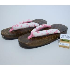 下駄 焼き 桐下駄 女性用 Mサイズ 適合足サイズ22.5cm〜23.5cm 新品（株）安田屋 NO25886