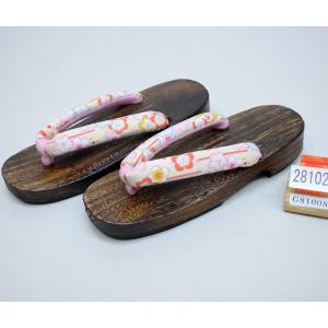 下駄 焼き 桐下駄 女性用 フリーサイズ 適合足サイズ23.5cm〜24.5cm 新品（株）安田屋 NO28102