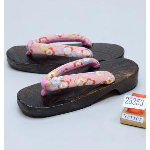 下駄 焼き 桐下駄 女性用 フリーサイズ 適合足サイズ23.5cm〜24.5cm 新品（株）安田屋 NO28353
