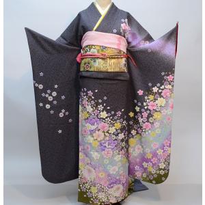 振袖 正絹 着物 仕立て上がり 着物単品 百花繚乱 成人式