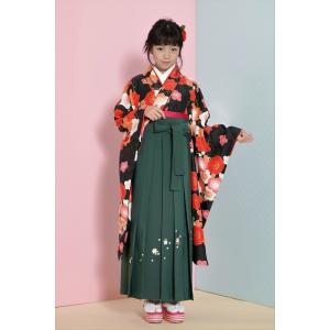 着物袴セット ジュニア用 145cm〜154cm 小町 卒業式にどうぞ 新品（株）安田屋 NO296...