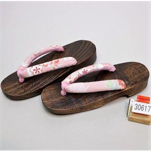 下駄 焼き 桐下駄 女性用 フリーサイズ 適合足サイズ23.5cm〜24.5cm 新品（株）安田屋 NO30617