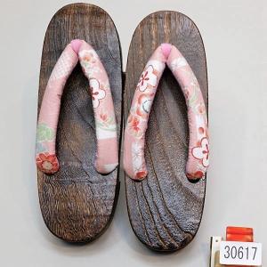 下駄 焼き 桐下駄 女性用 フリーサイズ 適合...の詳細画像1