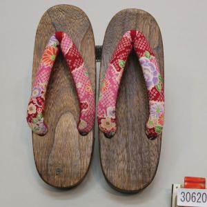 下駄 焼き 桐下駄 女性用 フリーサイズ 適合...の詳細画像1