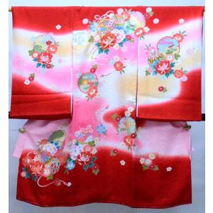 お宮参り 産着 のしめ 男児 正絹 着物 羽二重 豪華絢爛 金刺繍 祝着 鷹