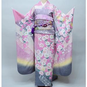 岡重 女物浴衣 反物 水色八咫烏 浅葱 カラス 浴衣反物 女物 ブランド