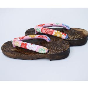 下駄 焼き 桐下駄 女性用 フリーサイズ 24cm 適合足サイズ23.5〜24.5cm 新品（株）安田屋 NO34737