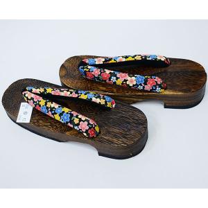 下駄 焼き 桐下駄 女性用 フリーサイズ 24cm 適合足サイズ22.5〜24.5cm 新品（株）安田屋 NO34754