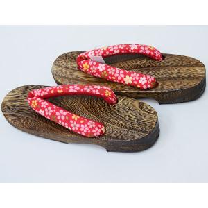 下駄 焼き 桐下駄 女性用 フリーサイズ 24cm 適合足サイズ23.5〜24.5cm 新品（株）安田屋 NO34803