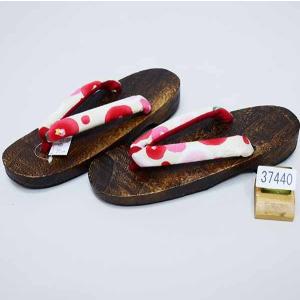下駄 焼き 桐下駄 女性用 24cm フリーサイズ 適合足サイズ23.5cm〜24.5cm 新品（株）安田屋 NO37440