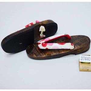 下駄 焼き 桐下駄 女性用 24cm フリーサ...の詳細画像2