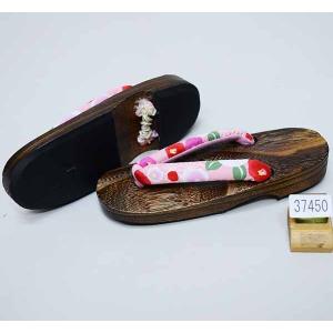 下駄 焼き 桐下駄 女性用 24cm フリーサ...の詳細画像2