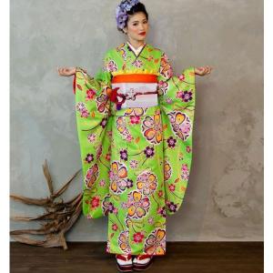 振袖・帯・襦袢 3点セット 着物と帯は日本製 成人式 新品（株）安田屋