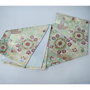 袋帯 正絹 六通 仕立て上がり 振袖用 留袖用 訪問着用 NO36452