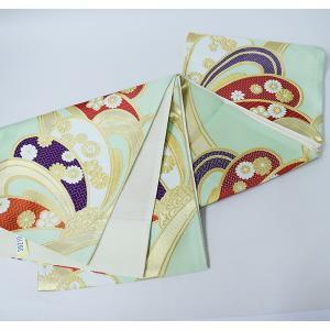 袋帯 正絹 六通 仕立て上がり 振袖用 留袖用 訪問着用 NO36452