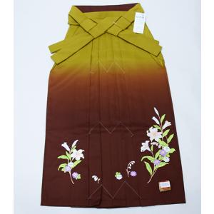 刺繍袴 単品 ピンク 女性用 行灯袴 ヘラあり 袴下91cm 95cm M寸 L寸 花 