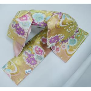 袋帯 正絹 西陣織 花文庫 作り帯 結び帯 着付け不要 新品（株）安田屋  