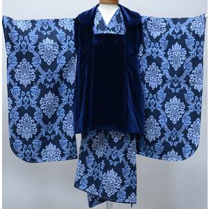 七五三 三歳 男児 女児 兼用 被布着物フルセッ...の商品画像