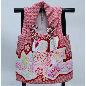 最高級 七五三 被布 3才用 女児 着物 セット 正絹 桜に松 水色 ピンク