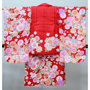 七五三 三歳 女児 被布着物セット 正絹 夢想...の詳細画像2