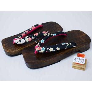 焼き桐下駄 女性用 特大 幅広 27cm Lサイ...の商品画像