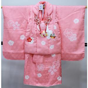 七五三 三歳 女児 被布着物セット 正絹 夢想 ...の商品画像