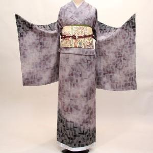 訪問着 仕立て上がり 正絹 京友禅 手描き染め 着物 単品 新品（株