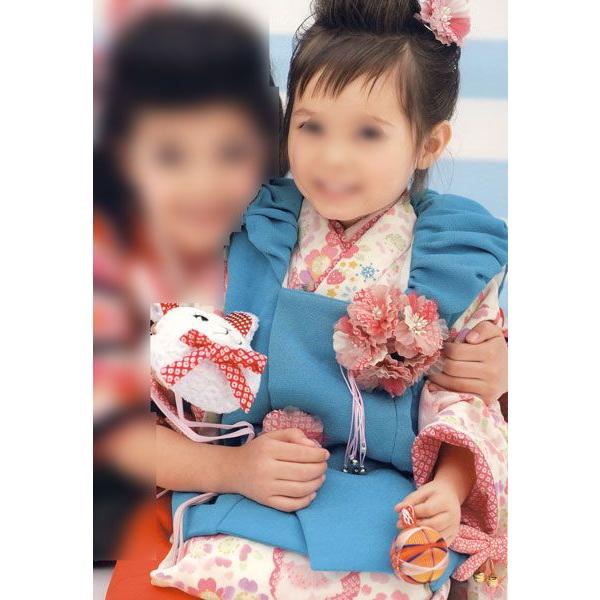 七五三 3才 3歳 三才 三歳 女児 被布 祝着 着物セット JAPAN STYLE 新品 （株）安...