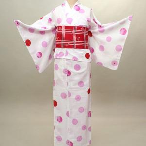 浴衣 単品 仕立て上がり 女性用 綿100％ 適合身長155-168cm Face Girl