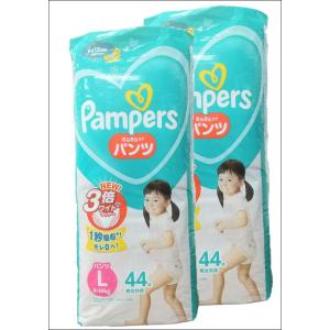 P&amp;G／Pampers(パンパース)さらさらケア　パンツ　Lサイズ(9ー14Kg)　男女共用44枚×...