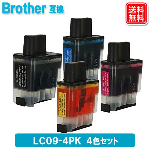 ブラザー インク LC09-4PK  ブラザー 互換 インクカートリッジ LC09 BROTHER ...