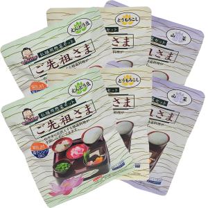 ご先祖さま エコパッケージ 6袋  仏膳 インスタント 精進料理 フリーズドライ お盆 お供え