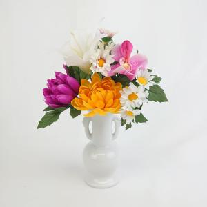 定番の仏花 22cm 造花 仏壇 法要 zzの詳細画像4