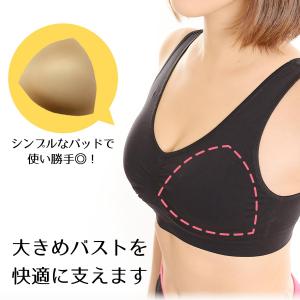ブラパッド 大きいサイズ 大きめ ブラジャーパ...の詳細画像3