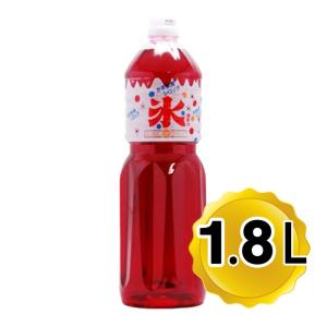 サンク かき氷 シロップ いちご 1.8L(1800ml) 国内製造 糖度50%以上 人口甘味料0% かき氷シロップ カキ氷シロップ 家庭用 業務用｜yasukabai