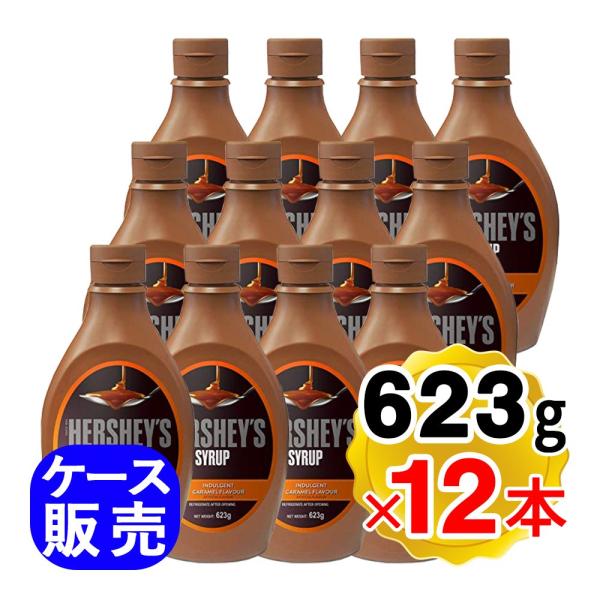 ハーシー キャラメルシロップ 623g×12本 ケース販売 ハーシーズ HERSHEYS キャラメル...