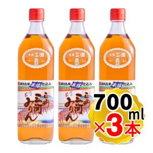 三州三河みりん 700ml × 3本 角谷文治郎商店 本みりん 爆買 : にっぽん