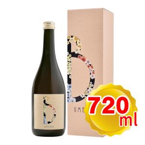 梅樹園 オリジナル梅酒「B」 720ml アルコール分13％ 専用ギフトケース入り 紀州南高梅使用 南魚沼産の天然水使用 梅酒 リキュール お酒｜yasukabai