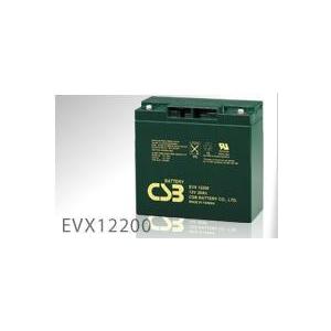EVX12200：小形制御弁式密閉形鉛蓄電池(12V-20Ah)  CSBバッテリー【時間指定不可】...