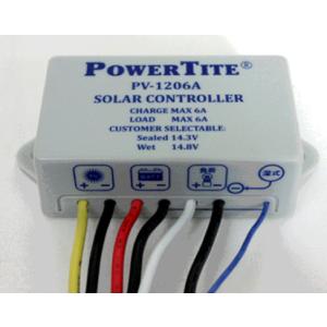PV-1206A：太陽電池（ソーラーパネル）用充電・放電コントローラー