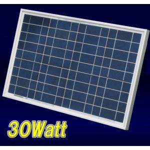 30W-12V 太陽電池 （ソーラーパネル）：ベランダ太陽光発電・家庭用蓄電池充電｜yasukawa