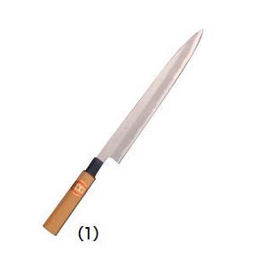 正本 本霞・玉白鋼 柳刃刺身庖刀 KS0436【代引き不可】【送料無料