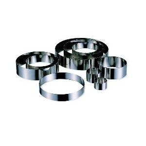 18-8 セルクル型（丸型）アルゴン溶接 外径5cm×深さ30mm : 厨房用品