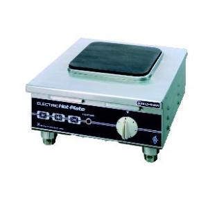 エイシン 電気コンロ NE−100K 単相100V【代引き不可】 : 厨房用品