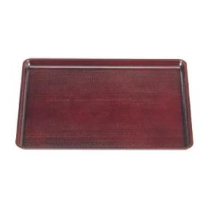 A地木目長手盆 黒天朱 1-62-4 尺4寸 : 厨房用品 安吉 - 通販 - Yahoo