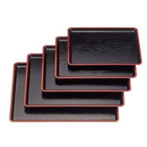 A新木目長手盆 黒天朱 1-63-13 尺3寸 : 厨房用品 安吉 - 通販 - Yahoo