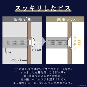 業務用 水切り棚 パイプ棚 壁 収納棚 ステン...の詳細画像5